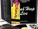 URIAH HEEP live JAPAN orig DLP w/booklet  [FREE P+P]