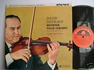 Oistrakh  SAX 2315 Beethoven Violin In D Cluytens UK LP