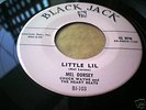 RARE ROCKABILLY 45 MEL DORSEY  BLACK JACK  