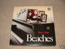 RARE SIGNED BETTE MIDLER BEACHES OST LP GENUINE