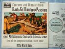 OTTO KLEMPERER  Bach   Orig B/S SAX 2525 UK-62 LP   NM