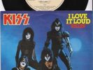 KISS * 'I love it loud' 45 * Rare '82 Dutch only PS