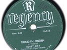 BOBBY DAY # 2 1958 78 Rock-in Robin/Over & Over (EE-)