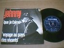 JOHNNY HALLYDAY Que Je T'aime orig TURQUIE 45 Turc