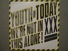 Youth of Today LP We're Not In This Alone YELLOW VINYL