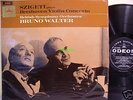 ODEON JOEPH SZIGETI WALTER Beethoven Violin Concerto Nm