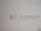 THE BEATLES White Album UK 1968 Apple MONO No. 0189628