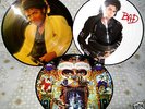 LP MICHAEL JACKSON - 3 PICTURES DISCS
