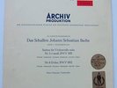 PIERRE FOURNIER IN BACH SUITES 5 AND 6 ARCHIV 198188