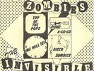 Disco Zombies - Invisible EP - rare UK punk 7