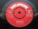 BEATLES: LOVE ME DO 1st PRESS 1962, ORIG RED PARLOPHONE