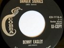 rare Soul 45 BENNY EASLEY danger signals Listen