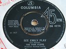 uk 45 PINK FLOYD see emily play. psych RARE