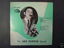 10” Art Pepper Quartet Jazz Selection J.S.L.P. 50.005