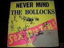 SEX PISTOLS NEVER MIND THE BO****KS LP ORIGINAL SIGNED