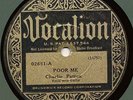 CHARLEY  PATTON BERTHA LEE 78 rpm VINYL COPY NOVELTY N-