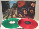 Beatles Rubber Soul red MONO Japan + Abbey Road green