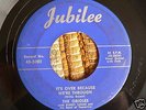 MONSTER DOO WOP 45 rpm ORIOLES on JUBILEE 1952 Waiting