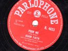  ADAM FAITH 1960 UK#1 78 POOR ME PARL R4623 E-