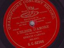 10” RED G&T – ENRICO CARUSO – ELISIR D’AMORE   78 RPM