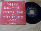JOHNNY HALLYDAY     juke box- cheveux lgs idées courtes