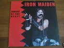 IRON MAIDEN - CONCERT OF THE BEAST   VERY RARE  LP