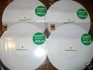 Tittsworth Official White Control Vinyl Serato - 1 Pair