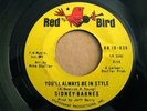 * SIDNEY BARNES You'll Always Be In Style NORTHERN SOUL