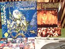 IRON MAIDEN - JAPAN 2LP w/BOOKLET ex+  LIVE AFTER DEATH