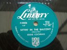 EDDIE COCHRAN SITTIN' IN THE BALCONY RARE 78 RPM RECORD