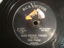 Elvis Presley Good Rockin' Tonight 78 on RCA 20-6381