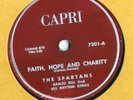 CAPRI # 7201 THE SPARTANS DOO WOP 78 RPM A great group