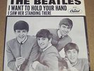 I Want To Hold Your Hand BEATLES w Sleeve Phonograph