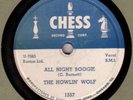 HOWLIN' WOLF 78 CHESS 1557 ALL NIGHT BOOGIE/I LOVE MY B