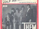 THEM It Won't Hurt Half As Much RARE Denmark ps 45 HEAR