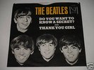 THE BEATLES THANK YOU GIRL VJ WEST COAST THUMB TAB P/S