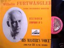 BEETHOVEN - WILHELM FURTWÄNGLER - RARE HMV ALP LP