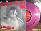 BLACK FLAG DAMAGED LP PINK punk/hardcore/sex vid/vinyl