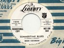 EDDIE COCHRAN - Summertime Blues - NEAR MINT Promo 45