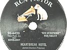 RARE ELVIS RCA VICTOR 78 #20-6420 Heartbreak Hotel VG++