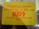 Kiss  creatures of the night SIGNED BY ALL FOUR MEMBERS