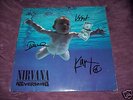 NIRVANA NEVERMIND LP ORIGINAL SIGNED KURT COBAIN ROCK