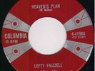 Teen  45 on Canada Col.- LEFTY FRIZZELL-Heaven's Plan