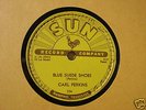 CARL PERKINS SUN 78 BLUE SUEDE SHOES / HONEY DON'T