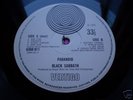 BLACK SABBATH PARANOID 1st UK SWIRL UnPlAyEd MiNt AuDiO