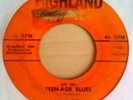 AL CASEY AND THE BATS teen-age blues 45 ROCKABILLY TEEN
