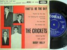 Buddy Holly & the Crickets EP That'll Be The Day (1960)