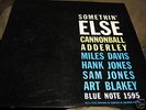 Cannonball Adderley Miles Davis Somethin Else Blue Note