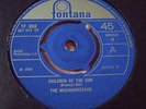 RARE UK 45 - MISUNDERSTOOD - CHILDREN OF THE SUN - MINT