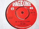 RARE UK 45 - THE LOOT - TRY TO KEEP IT A SECRET - MINT